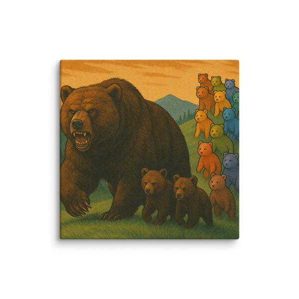 Mama Bear - Canvas - Image 2