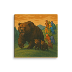 Mama Bear - Canvas