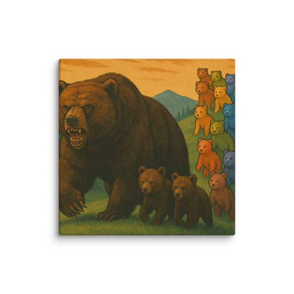 Mama Bear - Canvas - Image 3